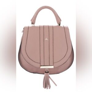 DeMellier Pink Mini Venice Saddle Bag